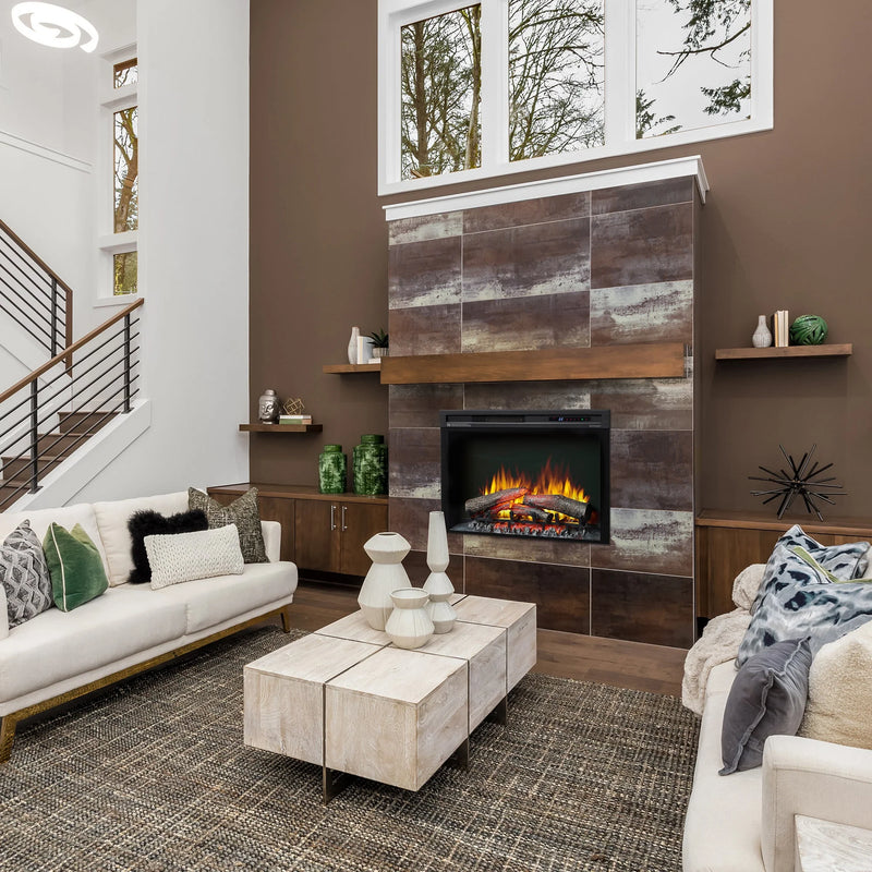 Load image into Gallery viewer, Dimplex Nova 33&quot; Plug-In Electric Firebox - With Logs
