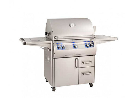 Fire Magic 30-inch Echelon Diamond E660s Portable Grill with Single Side Burner (Analog)