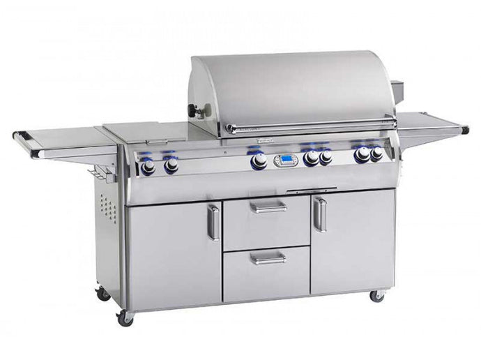 Fire Magic 36-inch Echelon Diamond E790s Cabinet Cart Grill with Double Side Burner (Digital)