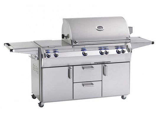 Fire Magic 36-inch Echelon Diamond E790s Cabinet Cart Grill with Double Side Burner (Analog)