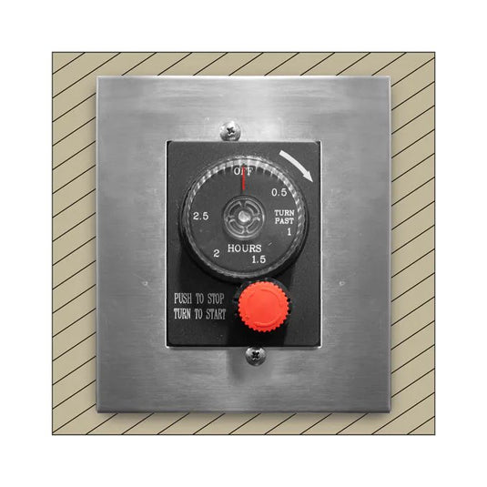 Gas Timer Mounting Options - Locking Cabinet