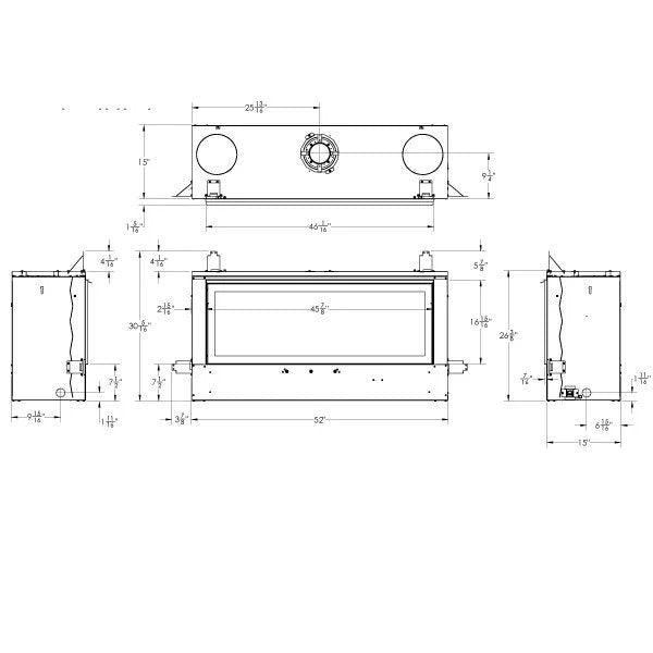 Load image into Gallery viewer, Empire Direct Vent Loft Fireplace - 36&quot;
