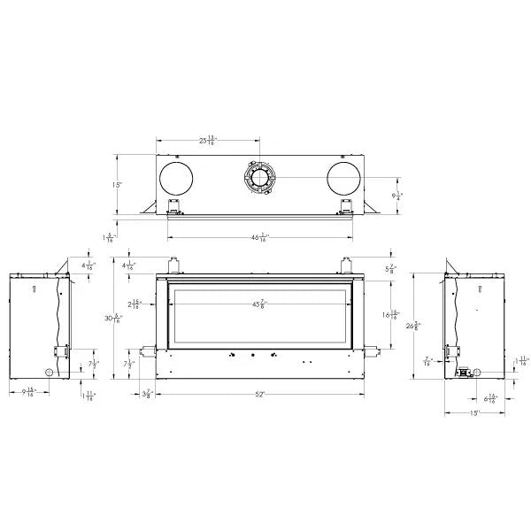 Load image into Gallery viewer, Empire Direct Vent Loft Fireplace - 46&quot;
