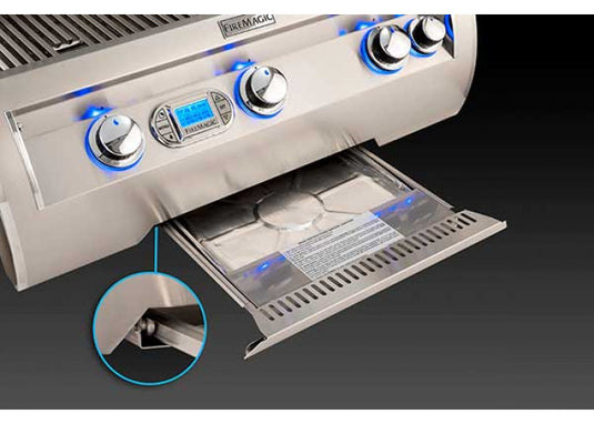 Fire Magic 30-inch Echelon Diamond E660s Portable Grill with Single Side Burner (Digital)