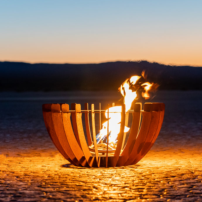 OUTDOOR PLUS FIRE SCULPTURES THE ASTRO FIRE SCULPTURE Metal Powder Coat