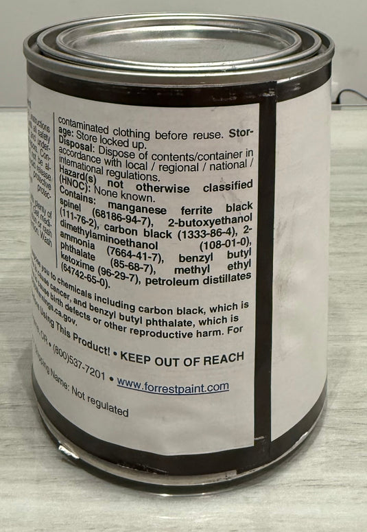 Forrest Technical Coatings Fireplace Dip Enamel Fire Brick Treatment Black Out
