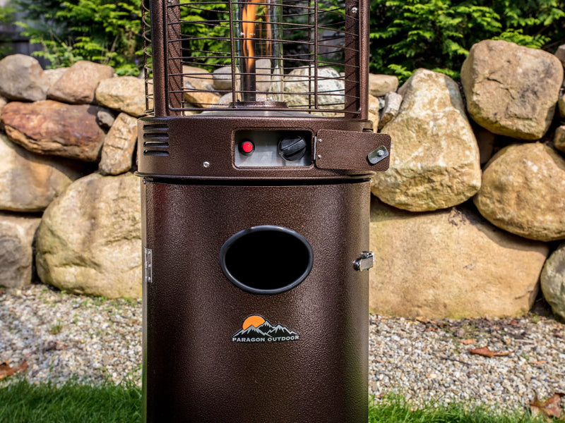 Load image into Gallery viewer, Paragon Outdoor Shine Round Flame Tower Heater, 82.5”, 32,000 BTU
