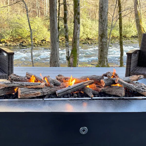 Load image into Gallery viewer, Grand Canyon Arizona Weathered Oak Fire Pit Logs - Logs Only - Size 48&quot;
