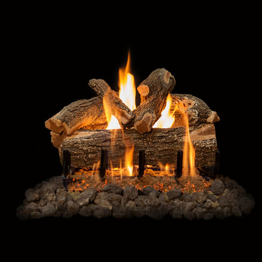 Grand Canyon Arizona Weathered Oak Outdoor Gas Log Set - Size 21"
