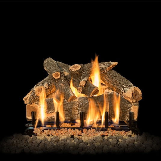 Grand Canyon Arizona Weathered Oak Outdoor Gas Log Set - Size 24"