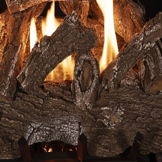 Grand Canyon Red Oak Ventless Gas Log Set - Size 24"
