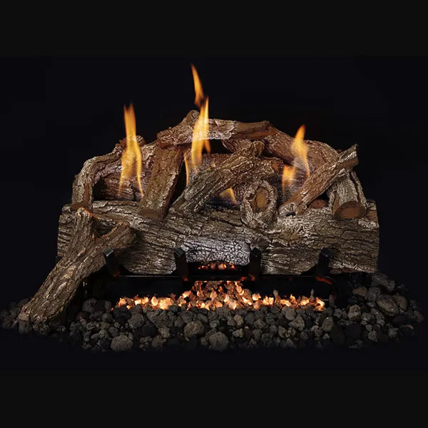 Grand Canyon Red Oak Ventless Gas Log Set - Size 24