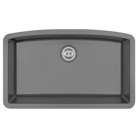 MSI Surfaces Grey Quartz Single Bowl Sink 3219