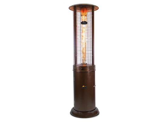 Paragon Outdoor Shine Round Flame Tower Heater, 82.5”, 32,000 BTU