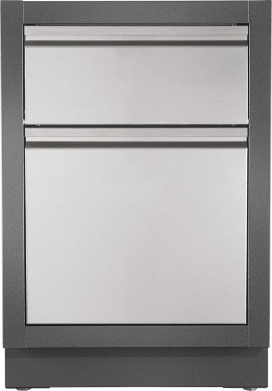 Napoleon OASIS Waste Drawer Cabinet with Stainless Steel Door and Paper Towel Holder for Outdoor Kitchens