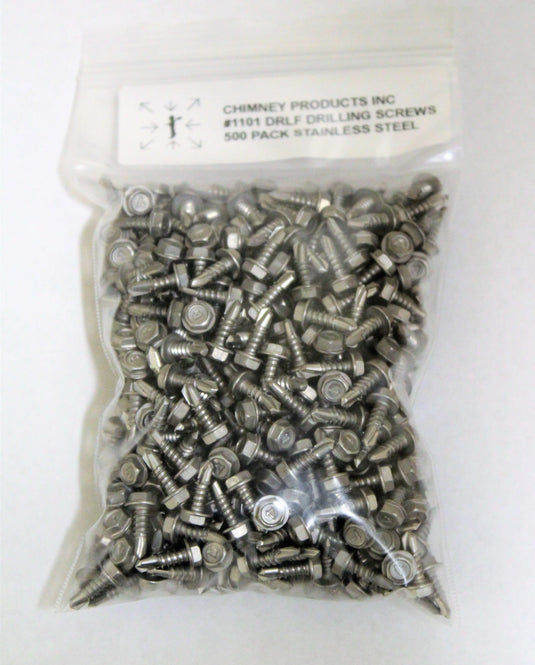 SELF DRILLING SCREWS - 8, 1/2"(Packs of 500)