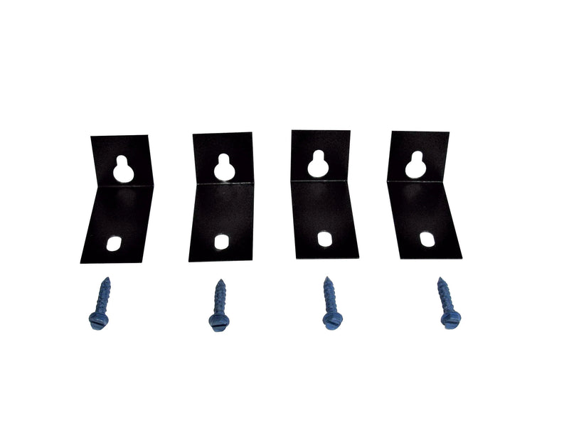 Load image into Gallery viewer, KEYHOLE ANCHORS (4 ANCHORS + 4 TAPCONS) - BLACK
