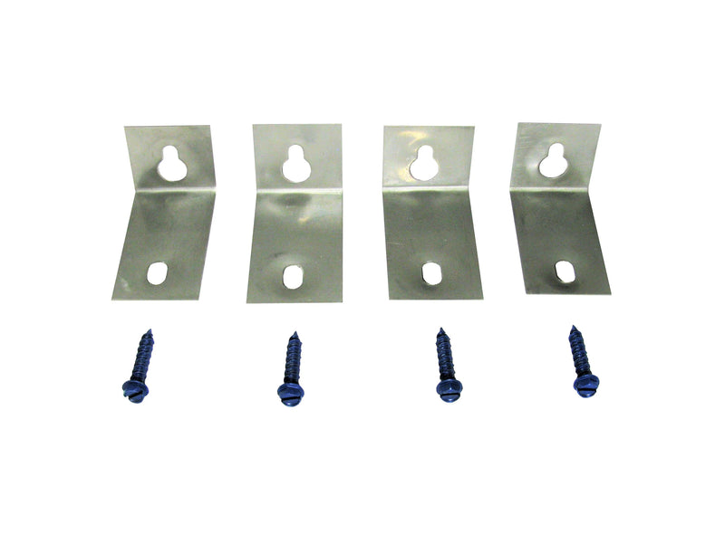 Load image into Gallery viewer, KEYHOLE ANCHORS (4 ANCHORS + 4 TAPCONS) - STAINLESS STEEL
