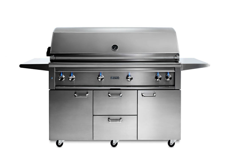 Load image into Gallery viewer, Lynx Professional 54-Inch Freestanding Gas Grill With One Infrared Trident Burner And Rotisserie
