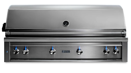 Lynx Professional 54-Inch Built-In Gas Grill With One Infrared Trident Burner And Rotisserie