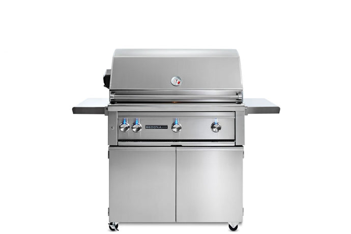 Lynx Sedona Pre-Assembled 36-Inch Freestanding Gas Grill With Rotisserie