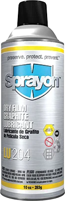 SPRAYON 204 DRY GRAPHITE LUBE