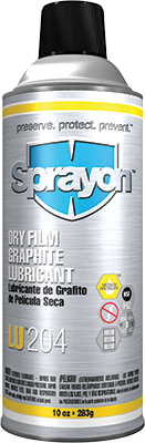 SPRAYON 204 DRY GRAPHITE LUBE