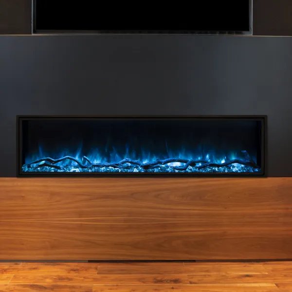 Load image into Gallery viewer, Modern Flames Landscape Pro Slim Linear Electric Fireplace – 68”
