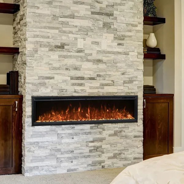 Load image into Gallery viewer, Modern Flames Spectrum Slimline Electric Fireplace - 74&quot;
