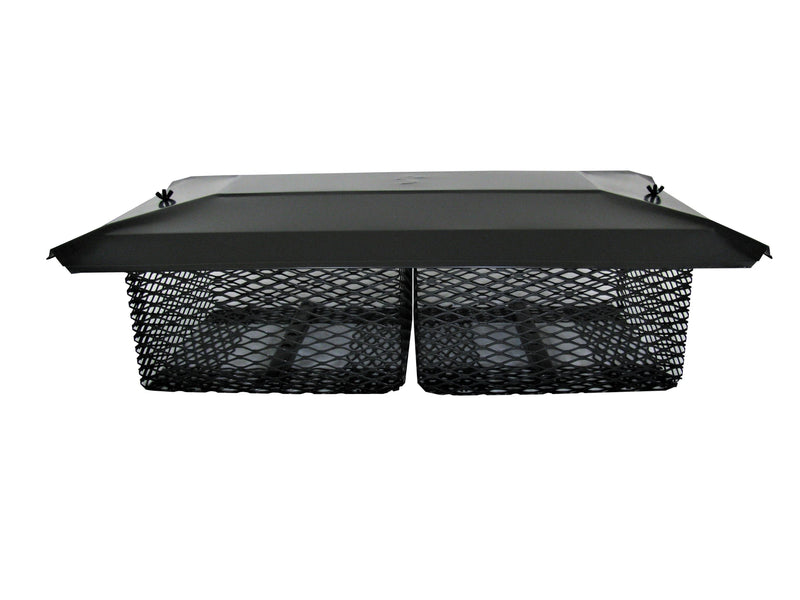 Load image into Gallery viewer, MULTI-CAGE LID - BLACK GALVANIZED FOR 3/4&quot; MESH CAPS
