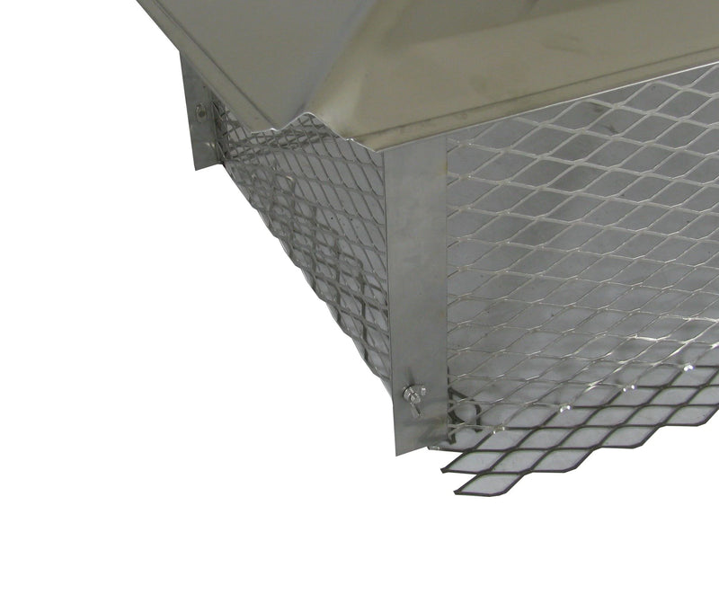 Load image into Gallery viewer, MULTI-FLUE CHIMNEY CAPS - 304 STAINLESS STEEL *REVERSIBLE* - 3/4&quot; MESH
