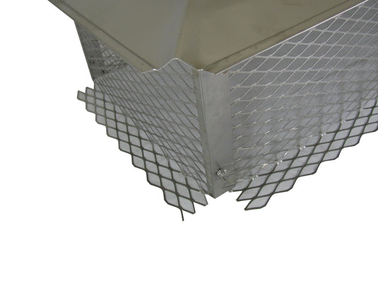 MULTI-FLUE CHIMNEY CAPS - 304 STAINLESS STEEL *REVERSIBLE* - CA 5/8" MESH