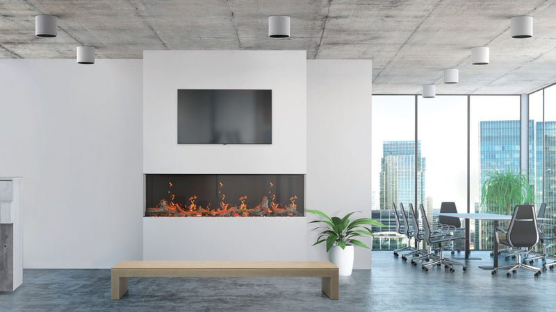 Load image into Gallery viewer, Napoleon Luminex NEFL65LCD-3SV Built-in 3-Sided fireplace
