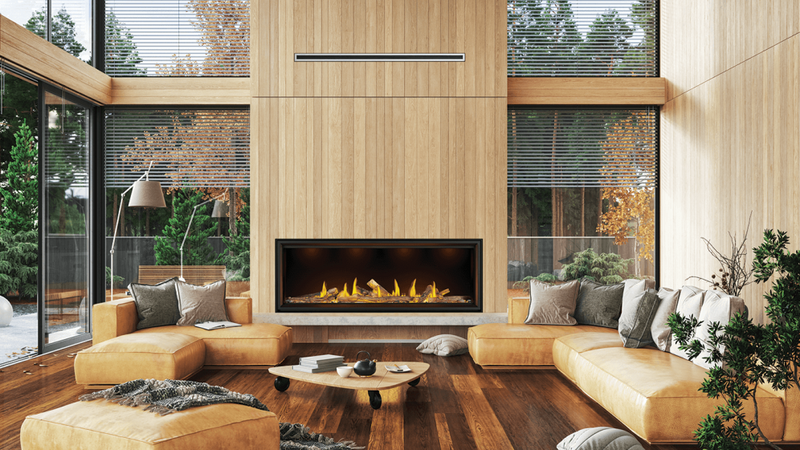 Load image into Gallery viewer, Napoleon Tall Linear Vector™ 74 Direct Vent Gas Fireplace
