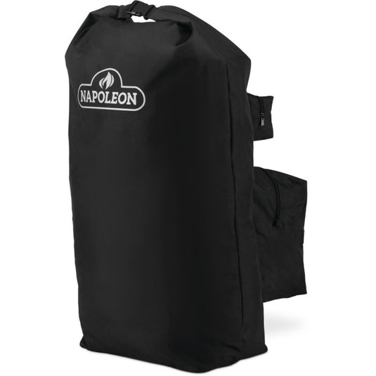 Napoleon Charcoal Storage Bag with ergonomic handle and storage pockets