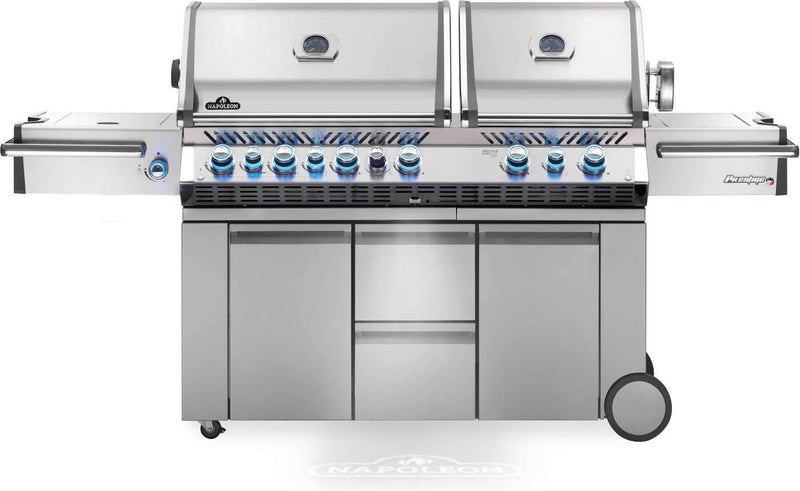 Load image into Gallery viewer, Napoleon Prestige PRO™ 825 RSBI with Power Side Burner, Infrared Rear &amp; Bottom Burners-10 Burners
