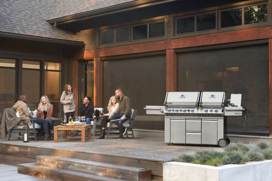 Napoleon Prestige PRO™ 825 RSBI with Power Side Burner, Infrared Rear & Bottom Burners-10 Burners