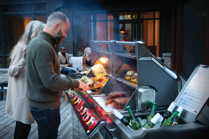Load image into Gallery viewer, Napoleon Prestige PRO™ 825 RSBI with Power Side Burner, Infrared Rear &amp; Bottom Burners-10 Burners
