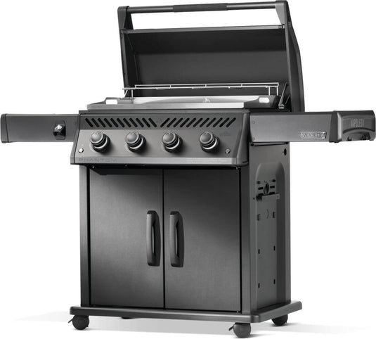 Napoleon Rogue® PRO Phantom 30 Inch Griddle Rust-Resistant Stainless Steel Cooktop-4 Burners