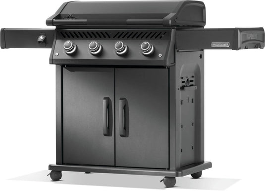 Napoleon Rogue® PRO Phantom 30 Inch Griddle Rust-Resistant Stainless Steel Cooktop-4 Burners
