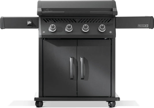 Napoleon Rogue® PRO Phantom 30 Inch Griddle Rust-Resistant Stainless Steel Cooktop-4 Burners