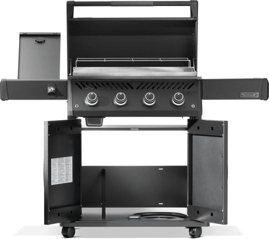Napoleon Rogue® PRO Phantom 30 Inch Griddle Rust-Resistant Stainless Steel Cooktop-4 Burners