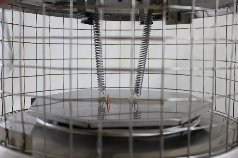 Load image into Gallery viewer, ROUND CAP DAMPER AIR INSULATED 1/2&quot; MESH
