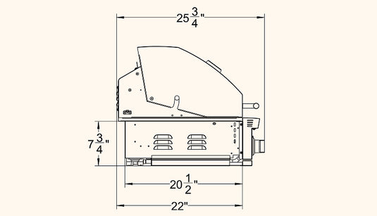 Summerset Sizzler Pro 32″ Built-In Grill Dimensions