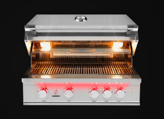 TrueFlame 25" 3-Burner Built-In Gas Grill