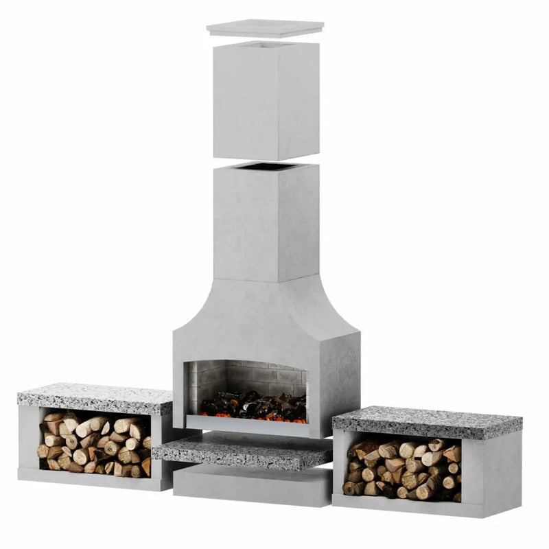 Load image into Gallery viewer, Flare Signature Senator Outdoor Fireplace
