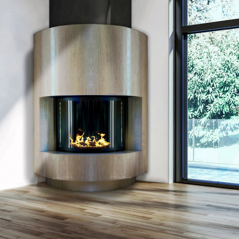 Load image into Gallery viewer, Stellar Custom Gas Fireplace
