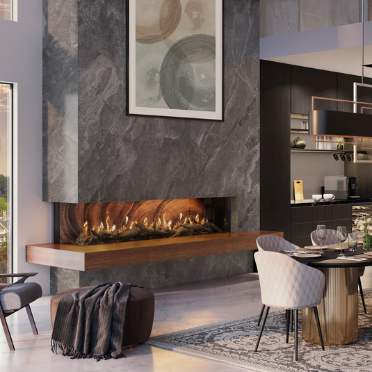 Stellar Enlight Corner Gas Fireplace