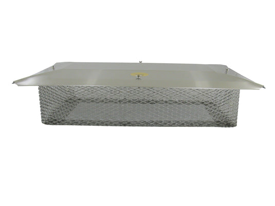 THE SUPER CAP - STAINLESS STEEL - 3/4" MESH