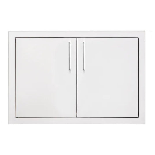 True Flame Access Doors 33 Inch Double Doors with Venting